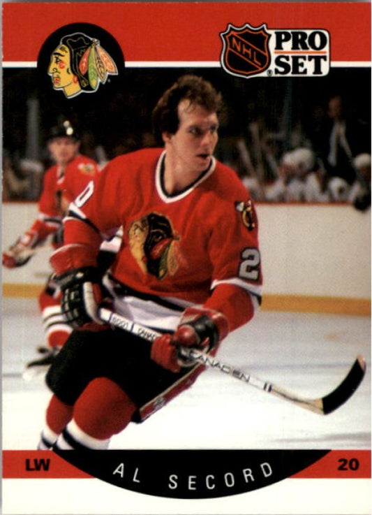 NHL 1990-91 Pro Set - No 60 - Al Secord