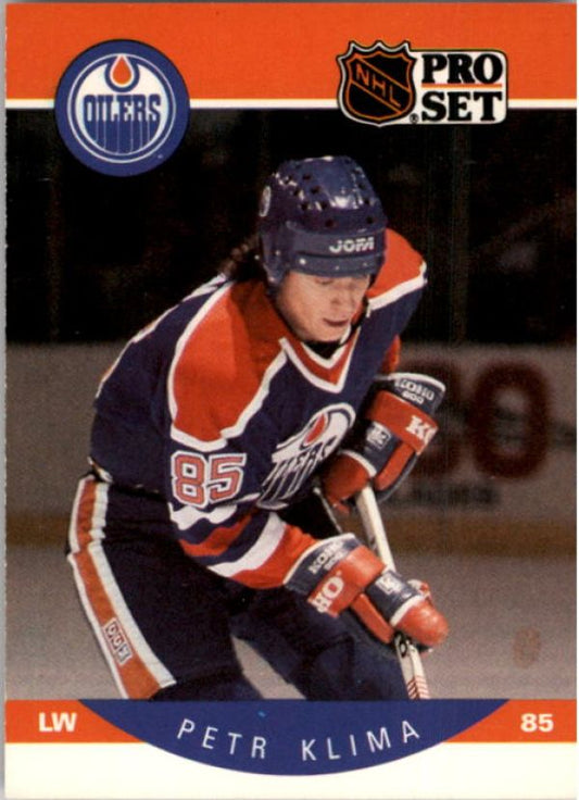 NHL 1990-91 Pro Set - No 86 - Petr Klima