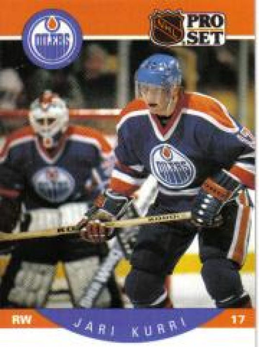 NHL 1990-91 Pro Set - No 87A - Jarri Kurri