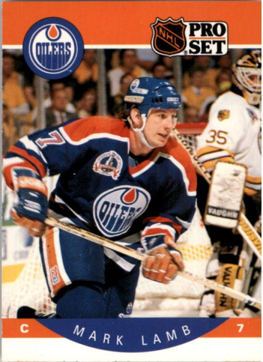 NHL 1990-91 Pro Set - No 88 - Mark Lamb