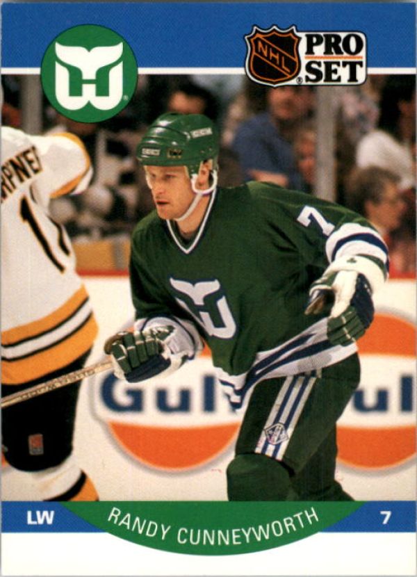 NHL 1990-91 Pro Set - No 101 - Randy Cunneyworth