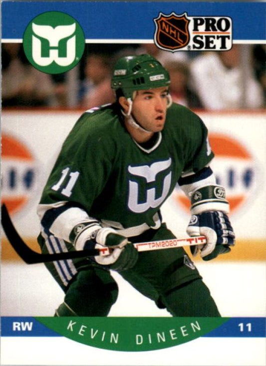 NHL 1990-91 Pro Set - No 102 - Kevin Dineen