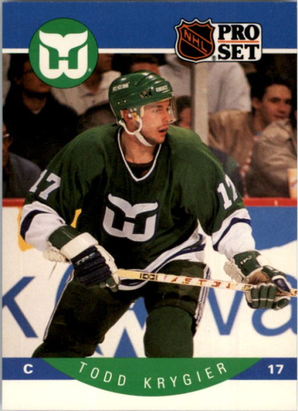 NHL 1990-91 Pro Set - No 107 - Todd Krygier