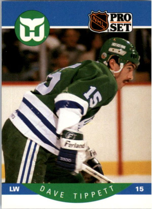 NHL 1990-91 Pro Set - No 111 - Dave Tippett