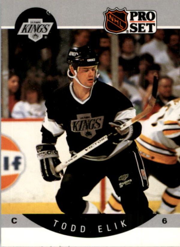 NHL 1990-91 Pro Set - No 116 - Todd Elik