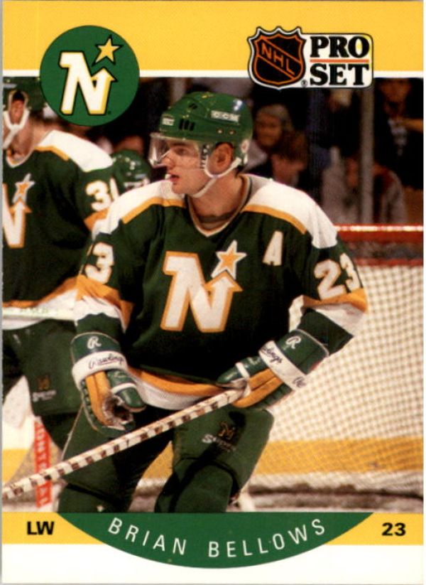 NHL 1990-91 Pro Set - No 130B - Brian Bellows