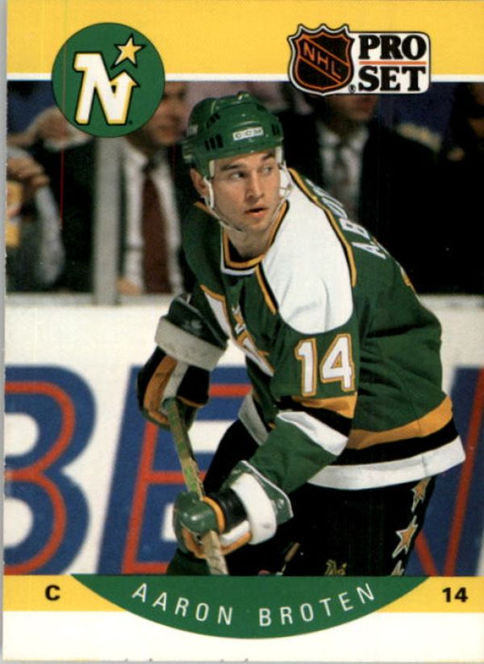 NHL 1990-91 Pro Set - No 131 - Aaron Broten