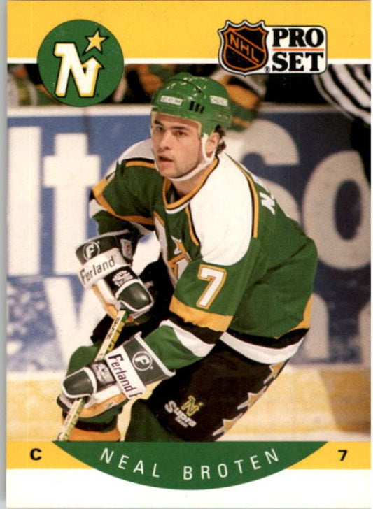 NHL 1990-91 Pro Set - No 132 - Neal Broten