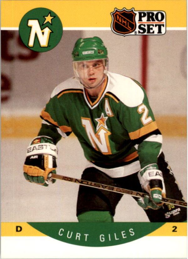 NHL 1990-91 Pro Set - No 140 - Curt Giles