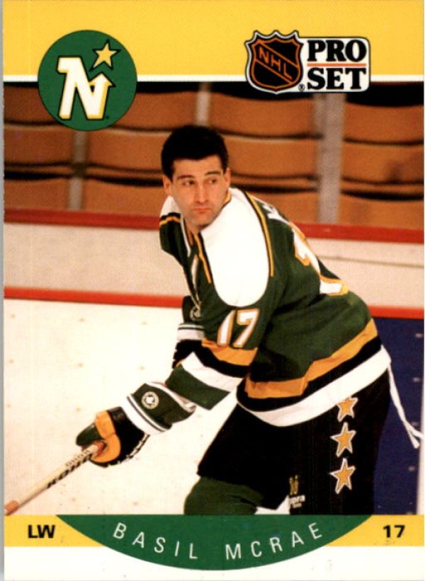 NHL 1990-91 Pro Set - No 141 - Basil McRae