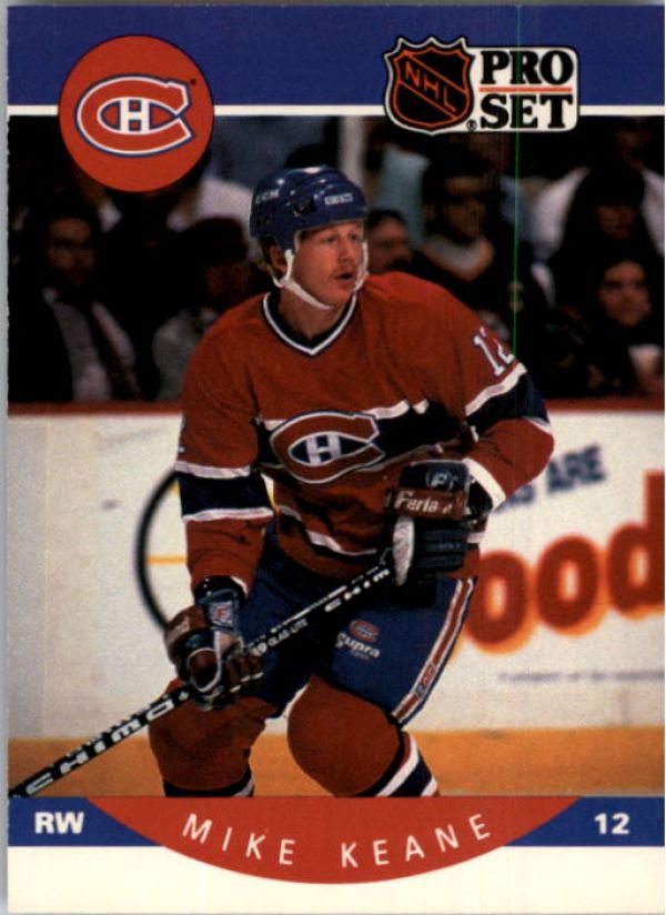 NHL 1990-91 Pro Set - No 151 - Mike Keane