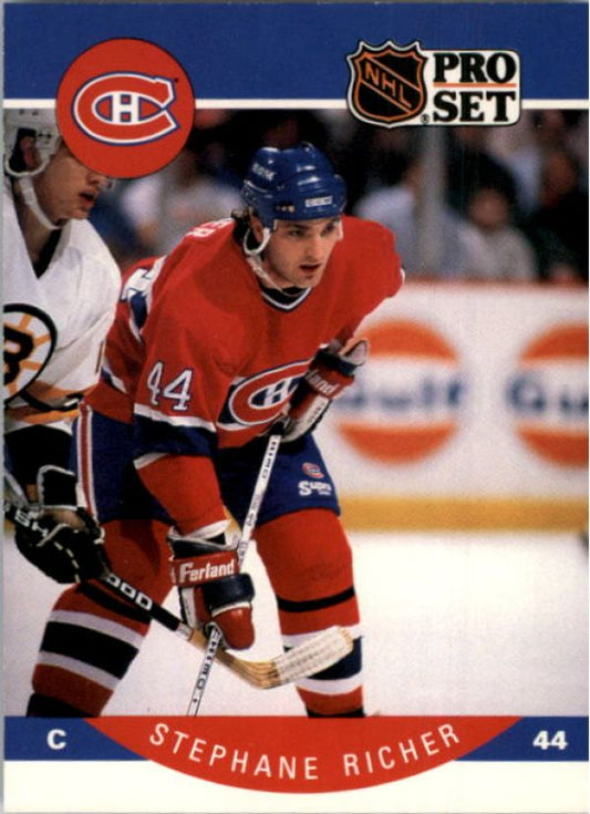 NHL 1990-91 Pro Set - No 156 - Stephane Richer