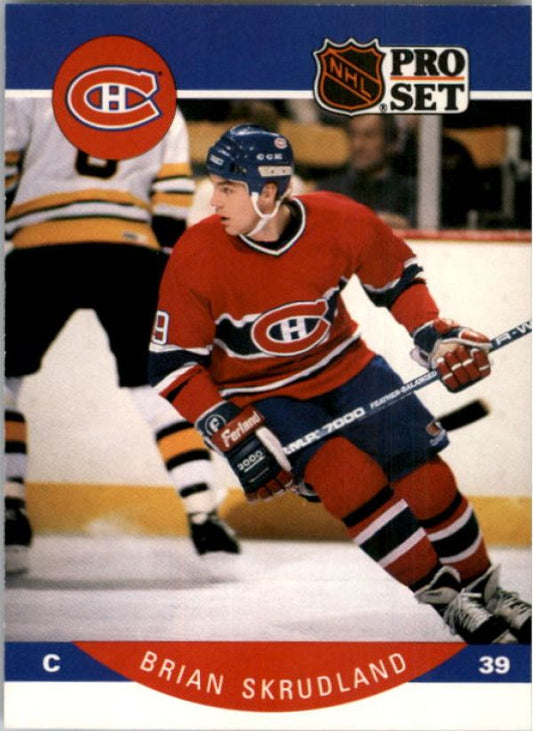 NHL 1990-91 Pro Set - No 159 - Brian Skrudland