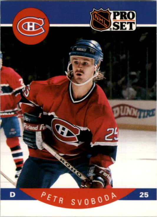 NHL 1990-91 Pro Set - No 161 - Petr Svoboda