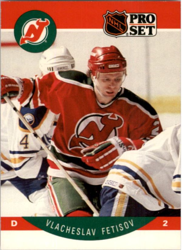 NHL 1990-91 Pro Set - No 167A - Slava Fetisov