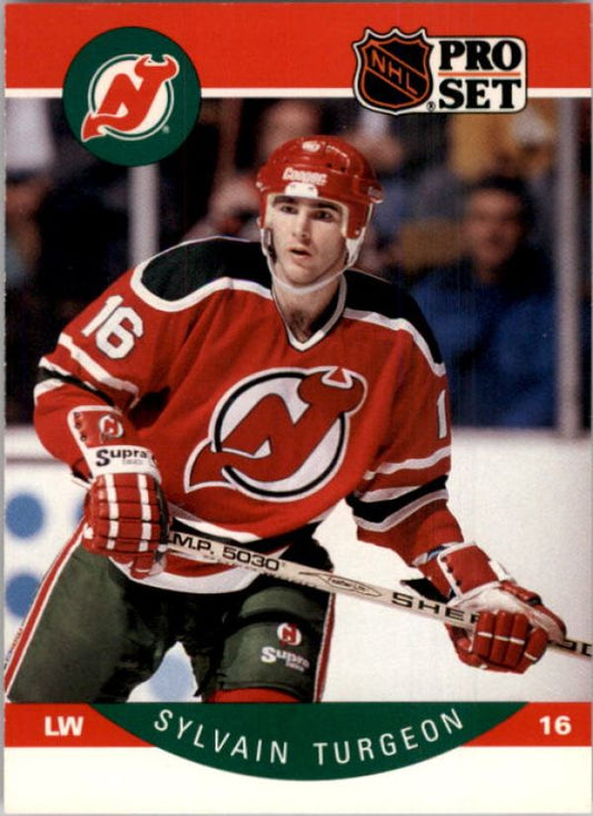 NHL 1990-91 Pro Set - No 177 - Sylvain Turgeon