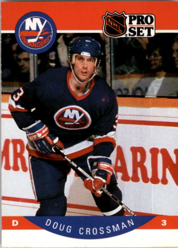 NHL 1990-91 Pro Set - No 179 - Doug Crossman