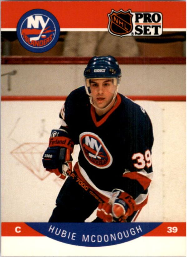 NHL 1990-91 Pro Set - No 188 - Hubie McDonough