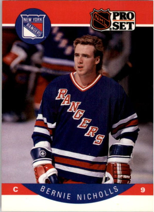 NHL 1990-91 Pro Set - No 204 - Bernie Nicholls