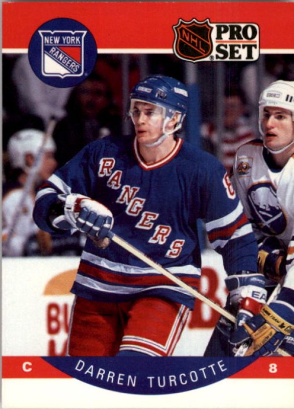 NHL 1990-91 Pro Set - No 208 - Darren Turcotte