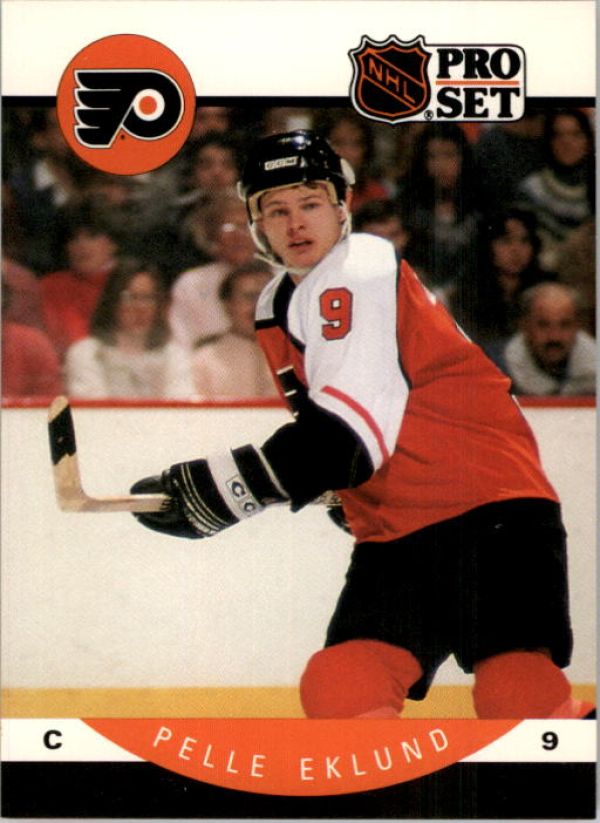 NHL 1990-91 Pro Set - No 215 - Pelle Eklund