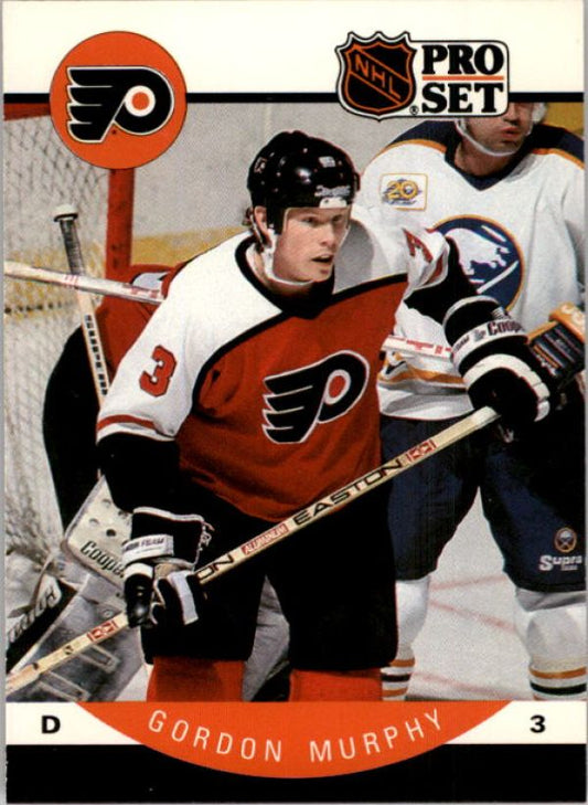 NHL 1990-91 Pro Set - No 221 - Gordon Murphy