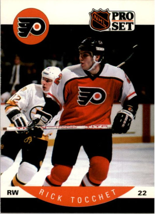 NHL 1990-91 Pro Set - No 225 - Rick Tocchet