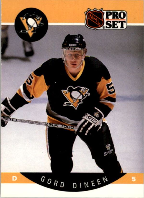 NHL 1990-91 Pro Set - No 233 - Gord Dineen