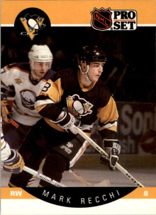 NHL 1990-91 Pro Set - No 239 - Mark Recchi