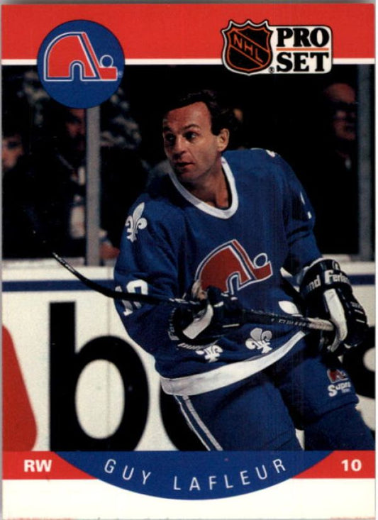 NHL 1990-91 Pro Set - No 250 - Guy Lafleur