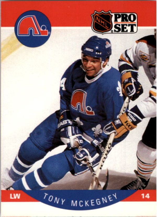 NHL 1990-91 Pro Set - No. 254 - Tony McKegney