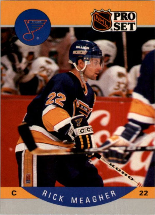 NHL 1990-91 Pro Set - No 267 - Rick Meagher