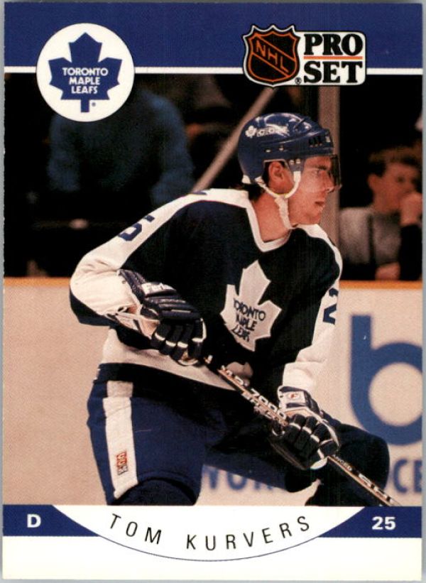 NHL 1990-91 Pro Set - No. 282 - Tom Kurvers