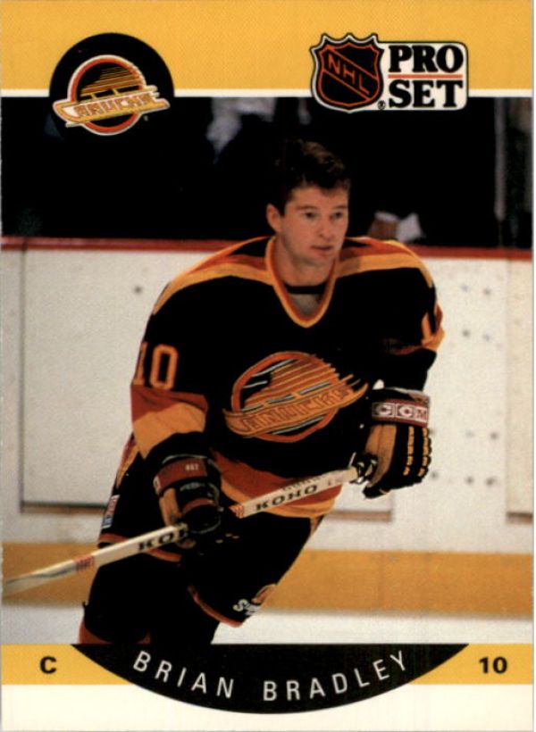 NHL 1990-91 Pro Set - No 294 - Brian Bradley