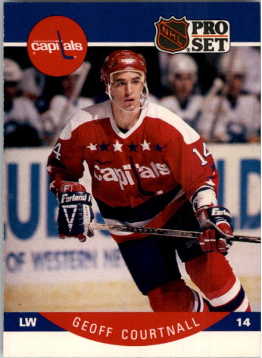 NHL 1990-91 Pro Set - No 309 - Geoff Courtnall