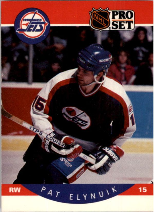 NHL 1990-91 Pro Set - No. 327 - Pat Elynuik