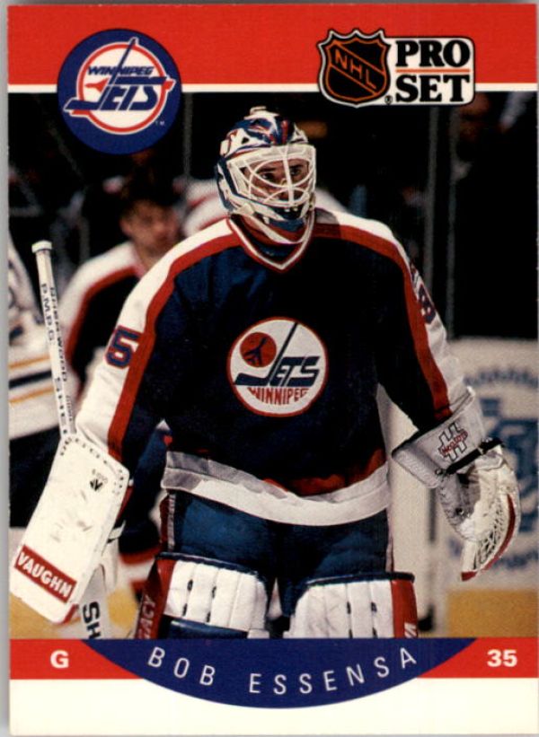 NHL 1990-91 Pro Set - No 328 - Bob Essensa