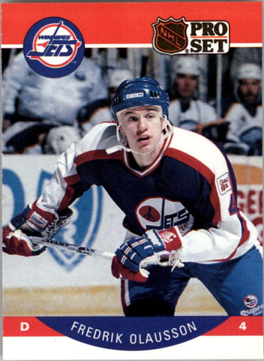 NHL 1990-91 Pro Set - No 335 - Fredrik Olausson