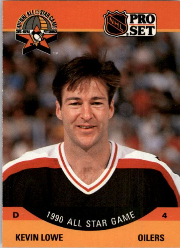 NHL 1990-91 Pro Set - No 339 - Kevin Lowe