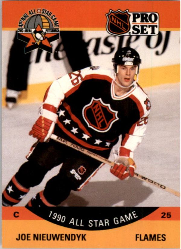 NHL 1990-91 Pro Set - No 344 - Joe Nieuwendyk