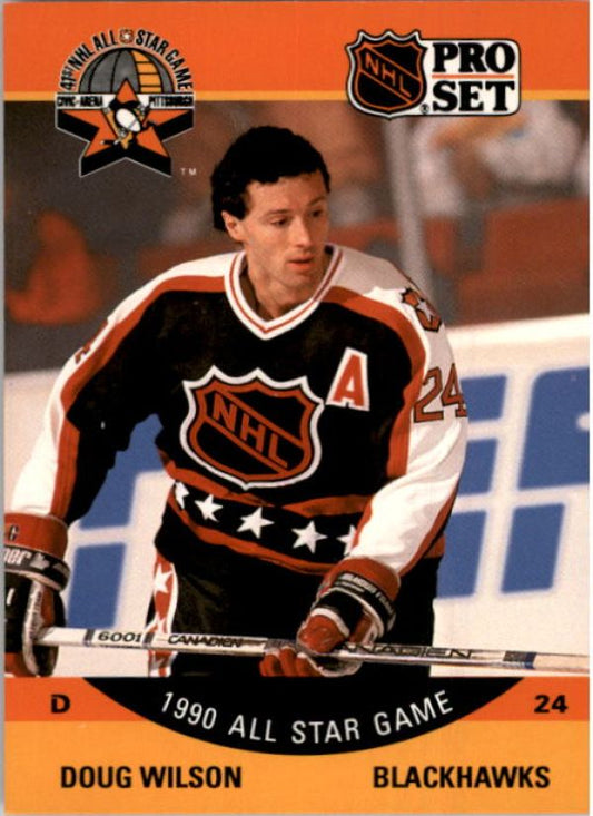 NHL 1990-91 Pro Set - No 346 - Doug Wilson