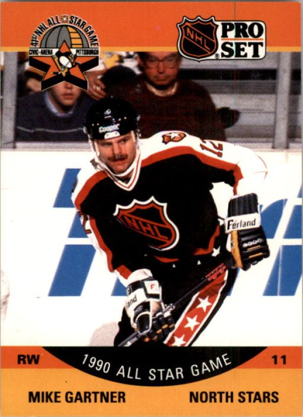 NHL 1990-91 Pro Set - No. 351 - Mike Gartner