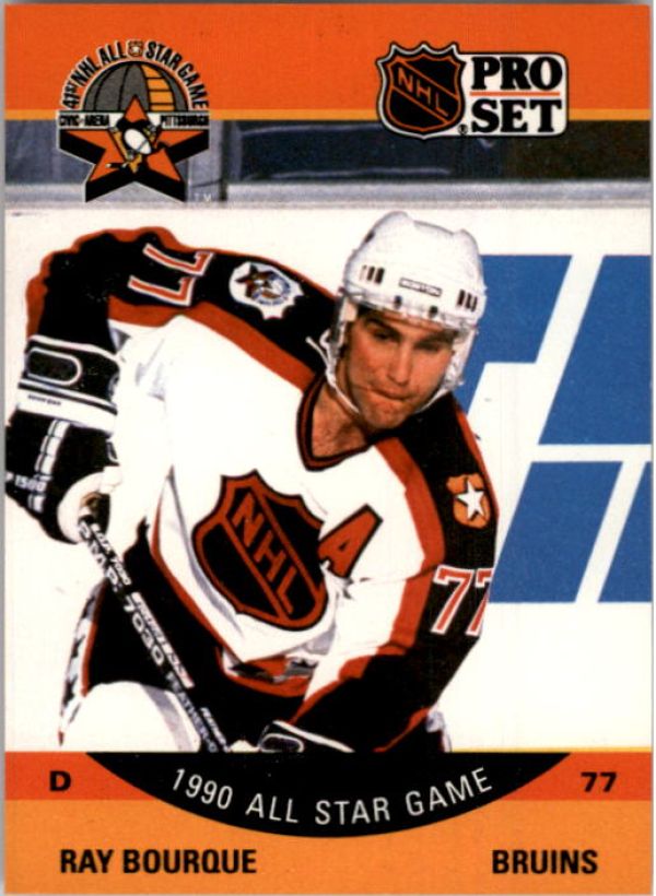 NHL 1990-91 Pro Set - No 357 - Ray Bourque