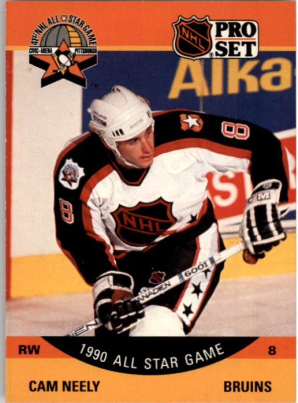 NHL 1990-91 Pro Set - No 358 - Cam Neely