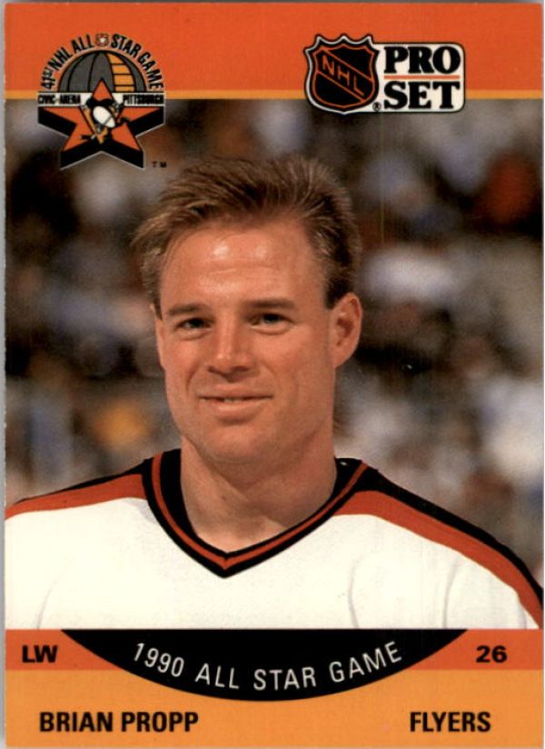 NHL 1990-91 Pro Set - No 360 - Brian Propp