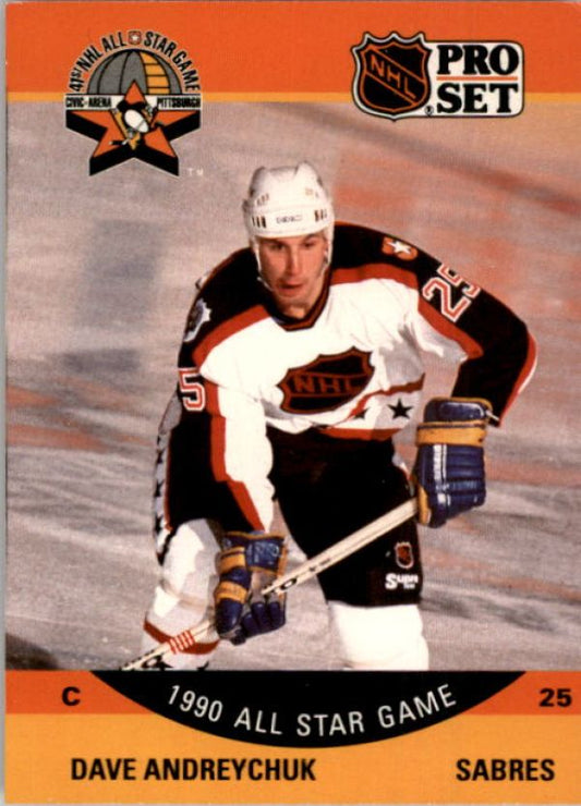 NHL 1990-91 Pro Set - No 363 - Dave Andreychuk