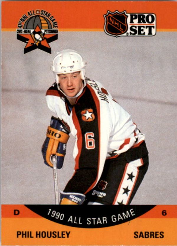 NHL 1990-91 Pro Set - No 364 - Phil Housley