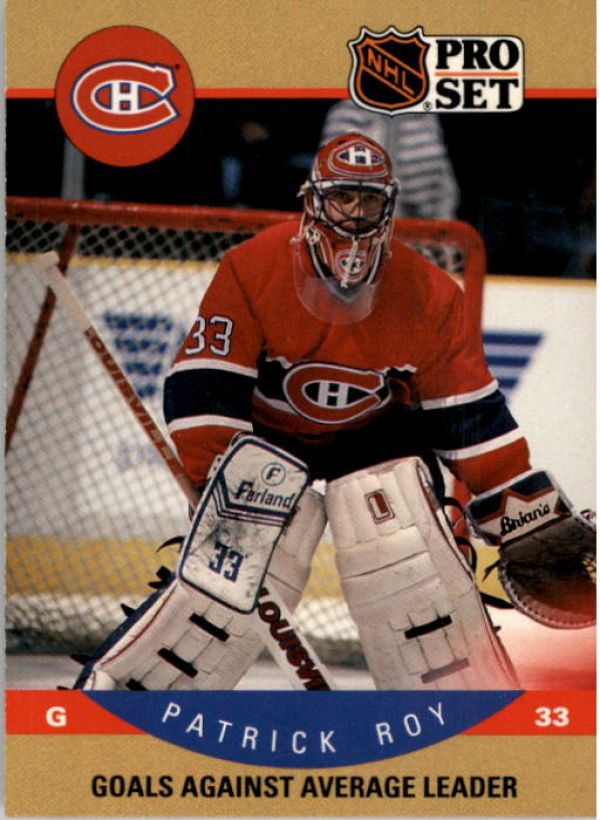 NHL 1990-91 Pro Set - No. 399 - Patrick Roy