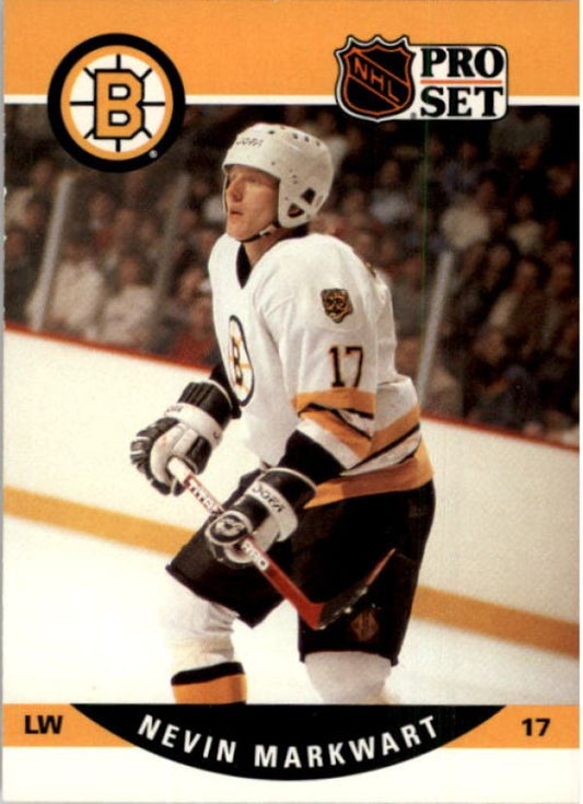 NHL 1990-91 Pro Set - No 408 - Nevin Markwart