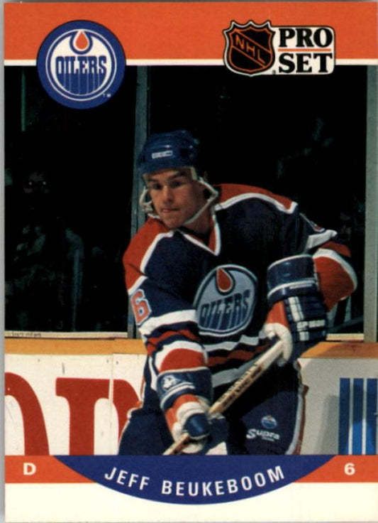 NHL 1990-91 Pro Set - No 439 - Jeff Beukeboom